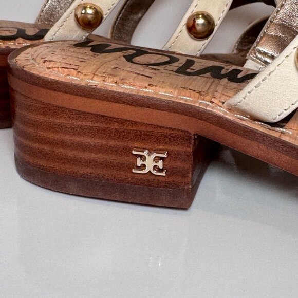 Sam Edelman Size 6 Juniper Mule sandals, thong, studded - Picture 3 of 12